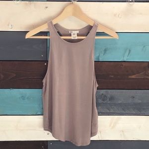 Tan/brown sleep top